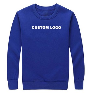 Sudadera de Cuello Redondo para Hombre con Logotipo Personalizado, Color Sólido, Tejido de Algodón, Corte Regular, Estilo Casual Otoñal - Product Image 5