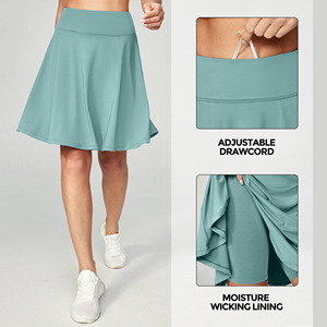 Fashionable Women Athletic Skirt Tennis Skort For Racket Sports Training Sessions Breathable Lightweight Mesh Lining For Comfort - Product Image 4