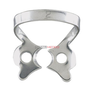 Pince d'isolement dentaire manuelle en acier inoxydable allemand de qualité chirurgicale pour le barrage dentaire, pour la chirurgie générale - Product Image 1