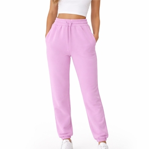 Pantalones Deportivos de Invierno para Mujer, de Alta Calidad, Cintura Elástica, Suaves, Cómodos, Casuales, para Fitness, Correr, con Cordón Ajustable - Product Image 1