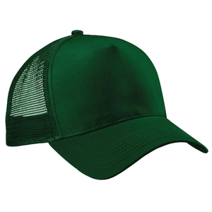 Casquette de baseball trucker bicolore avec logo personnalisé, 6 panneaux, maille, snapback, visière incurvée, en coton, pour le sport et l'extérieur, unisexe - Product Image 3