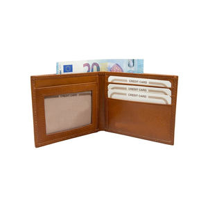 Luxury Rfid Bloking Slim Genuine Leather <b>Purse</b> Real Leather <b>Men</b> Wallet Genuine Cow Leather Wallet customize logo <b>men</b> wallet - Product Image 3