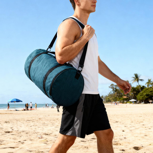 Manufacture Custom Made Durable Gym <b>Bag</b> With Multiple Pockets Perfect For <b>Training</b> Workout Yoga And Outdoor Activities - Product Image 6