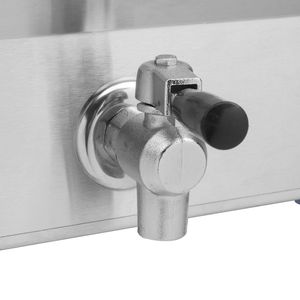 Friggitrice Commerciale # # # #   Rubinetto a doppio serbatoio in acciaio inossidabile da 16,9QT/16L # # # #   Capacità Totale 24.9QT/23.6L - Product Image 6