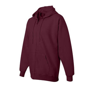 High Quality Men Winter Solid Zipper Hoodie Custom Full <b>Zip</b> <b>Hooded</b> Sweatshirt Casual Sportswear Comfortable Fashion - Product Image 6
