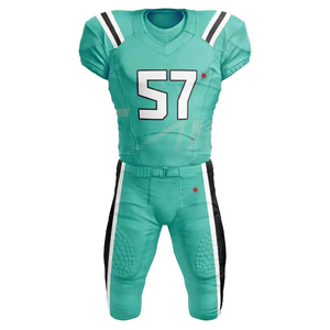 Uniforme de Fútbol Americano de Tela Suave con Diseño Personalizado, Uniforme de Fútbol Americano de Color Sólido de Alta Calidad - Product Image 5