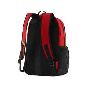 Mochila de Nailon Roja con Respaldo de Malla Transpirable y Cierre de Cremallera para Uso Casual Multifuncional - Product Image 6
