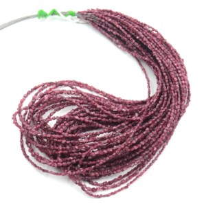 Cuentas de Diamante Rosa Natural en Bruto de 2-4 mm, Sin Cortar, Libres de Conflictos, Certificadas por CMA, JAIPUR GEMS HOUSE, para la Elaboración de Collares - Product Image 3