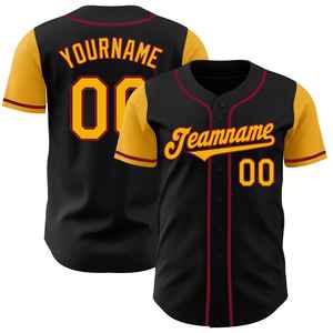 Camiseta de Béisbol de Diseño Original, Impresión Digital, Malla de Poliéster, Cuello en V, Logotipo y Nombre Personalizados, Jersey de Béisbol para Hombre - Product Image 4