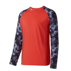 เสื้อตกปลาขายส่ง แขนยาว ป้องกันแสงแดด UPF 50+ ซับเหงื่อ แห้งเร็ว เสื้อสำหรับกิจกรรมกลางแจ้งสำหรับผู้ชาย - Product Image 1