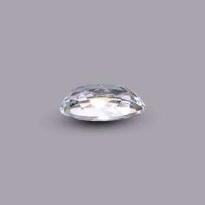 Natural Sky Blue Aquamarine 3.7 Carat Oval Cabochon Loose Gemstone for Fine Jewelry - Product Image 3