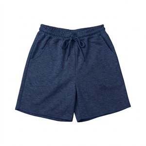 Shorts de sport et de plage pour hommes, imprimés sur mesure, taille élastique mi-haute, 100 % coton, respirants et à séchage rapide - Product Image 1
