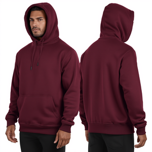 Sudadera con Capucha Personalizada para Hombre, Ecológica, con Forro Térmico, de Felpa Gruesa, para Invierno, Uso Casual, Venta al Por Mayor - Product Image 4