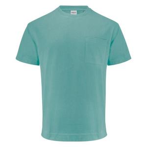เสื้อยืดสีเขียวพิมพ์ลายเรียบง่าย แขนสั้น ใส่สบายๆ ในฤดูร้อน แฟชั่นลำลอง ซับเหงื่อ เป็นมิตรกับสิ่งแวดล้อม รับสกรีนโลโก้ - Product Image 4