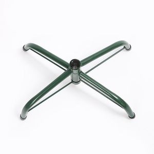 Albero di Natale Artificiale Verde Non Illuminato in PVC Abete Naturale da 2,4 m con Supporto Pieghevole in Metallo - Product Image 2