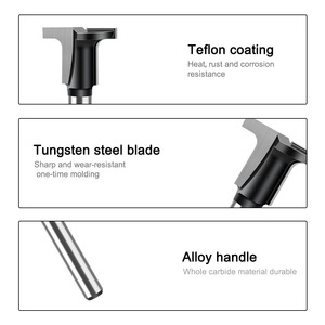 Bảng Tinh thể carbon cắt tỉa dao cacbua góc bán tròn & đáy phẳng rãnh hai chức năng t-slot máy công cụ - Product Image 3