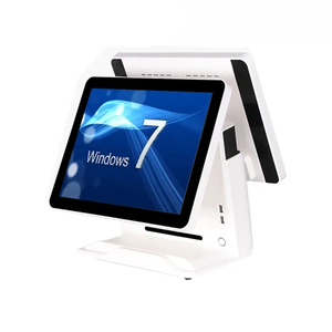 เครื่อง POS แบบจอคู่ ระบบ POS ออลอินวัน หน้าจอสัมผัส เครื่องบันทึกเงินสด คีออสก์ชำระเงินแบบตั้งโต๊ะ - Product Image 1