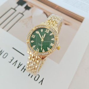 Montre pour femme élégante et luxueuse, édition limitée, cadran en verre et alliage, mouvement à quartz analogique, style antique - Product Image 2