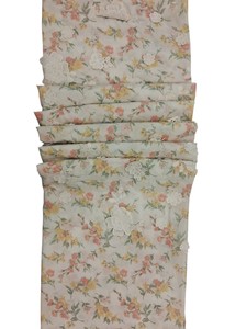 Tissu en coton peigné tissé de qualité supérieure, blanc, avec appliques de dentelle 3D, imprimé floral pour robes de filles, léger, meilleur prix - Product Image 2
