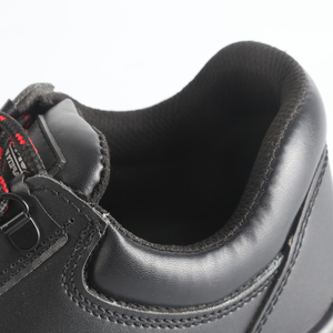 Zapatillas de lujo para hombre, negras y naranjas, de cuero genuino, con cordones, puntera transpirable, entresuela de EVA, impermeables, estilo camuflaje robusto. - Product Image 3