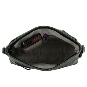 Sac à bandoulière vertical en cuir personnalisé pour garçons, sac messager imperméable de haute qualité pour hommes - Product Image 4