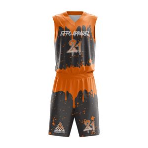 Conjuntos de Uniformes de Baloncesto para Niñas, Últimos Modelos al por Mayor, Uniformes de Baloncesto Personalizados Cómodos, Ropa de Baloncesto Personalizada - Product Image 3