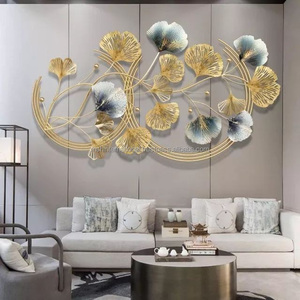 2023 usine métal décoration murale tentures salon décor Art et créatif métal mur Art décor à la maison - Product Image 3