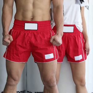 Shorts de Muay Thai pour hommes actifs, nouveau design, 100% polyester, équipement d'entraînement pour le combat et le kickboxing, matière douce et à séchage rapide - Product Image 6
