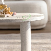 Top Ventes Meubles De Salon Ovale Table Basse En Marbre Naturel pour La Maison Villa Salon Intérieurs Décoration