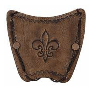 Imra Impex OEM Wholesale Genuine Cow Leather Archery Arm Guard Celtic Lily Embossed Adjustable Bracer Custom Finish - Product Image 4