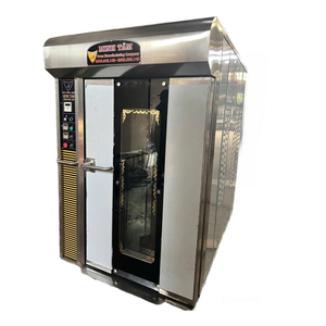 New Condition 1 Year Warranty Electric Bakery 10-Tray <b>Rotary</b> Oven High-End Automatic Overheat Protection Portable Minh Tam LX10M - Product Image 1