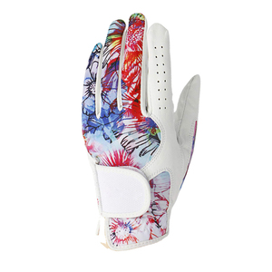 High Quality Golf <b>Glove</b> Unisex Left And Right Hand Soft Leather Sheepskin Breathable Full Finger Golf <b>Gloves</b> - Product Image 4