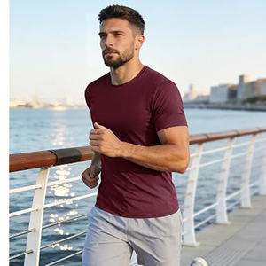 เสื้อยืดกันแดด UPF 50+ สำหรับผู้ชาย แบรนด์ Blank Performance Wear เหมาะสำหรับตกปลาทะเลน้ำลึก ระบายเหงื่อได้ดี มีโลโก้ด้านหน้า เป็นมิตรต่อสิ่งแวดล้อม คอกลม - Product Image 1