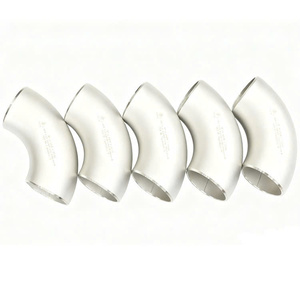 Coude à long rayon de 90 degrés en acier inoxydable fabriqué au Vietnam, 304 304L 316 316L, raccord de tuyauterie à souder bout à bout, haute pression ASME B169 BSPT - Product Image 1