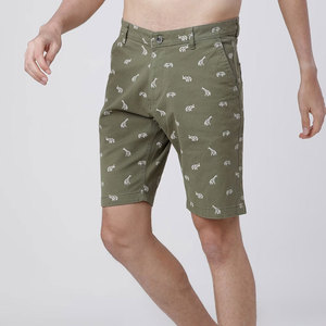 Wholesale Top Selling Men Casual Waterproof Canvas Solid Quick Dry Breathable Elastic Waist Mid Waist Pockets Beach <b>Shorts</b> - Product Image 2