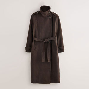 Abrigo Largo de Lana para Mujer, Tejido, Invierno, 100% Lana, Ecológico, Servicio OEM, Alta Calidad - Product Image 5