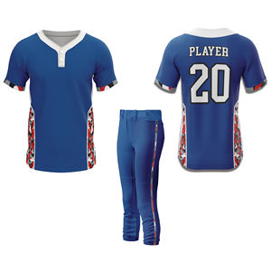 Uniformes de Béisbol y Sóftbol Personalizados de Alta Calidad, Transpirables, Sólidos, Cortos, Antibacterianos, Sublimados, Unisex para Adultos, Nueva Llegada - Product Image 6