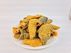 อาหารว่างผิวปลาแซลมอนกรอบบรรจุภัณฑ์สุญญากาศอาหารทะเลเพื่อสุขภาพแหล่งกำเนิดจากเวียดนาม - Product Image 3