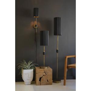 Lámpara de Mesa de Latón de Estilo Vintage con Detalles Grabados, Luz Clásica para Decoración de Interiores - Product Image 4