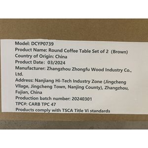 Set di 2 tavolini da caffè impilabili con finitura in legno industriale, tavolino laterale e tavolino d'appoggio con robusta struttura in metallo da 27,6 pollici - Product Image 5