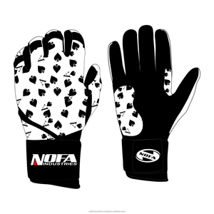 OEM Custom Logo Professional Baseball Batting Gloves Leather Left-Handed <b>Hook</b> & Loop Closure - Product Image 5