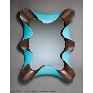 Handmade Wooden Wall <b>Mirror</b> Modern Artistic Frame Decorative Design - Product Image 4