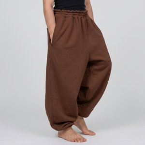 Private Label garment dyed sweatpants washed cotton joggers premium apparel quality - Product Image 4