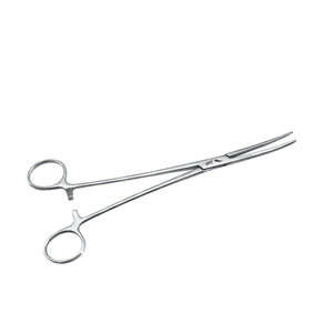 Pinces hémostatiques Rumel 23 cm (9 pouces) droites en acier inoxydable, instrument chirurgical manuel certifié CE Classe I - Product Image 3