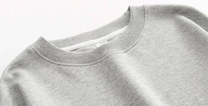 Nouveau design, sweat-shirt en coton uni pour femme, prix de gros, tricoté, décontracté, respirant et sweat-shirt pour femme - Product Image 2