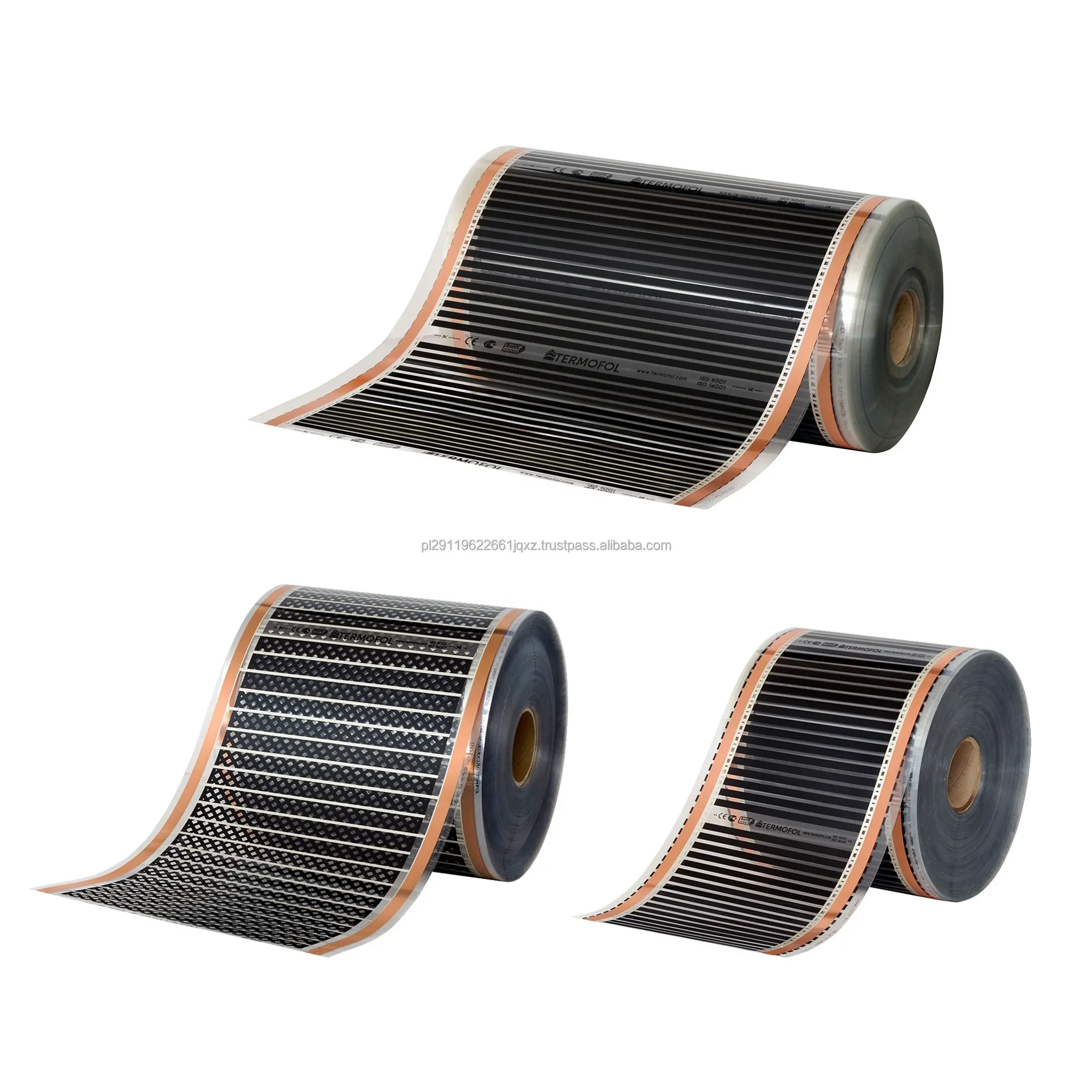 Floor Heating Film for Electric Heating by Far Infrared Ray, Instant installation and Usage