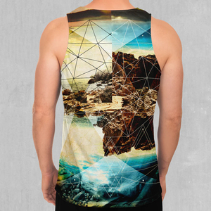 Camiseta sin mangas sublimada de alta calidad 100% poliéster para hombre, diseño personalizado, color y talla, servicio OEM. - Product Image 6