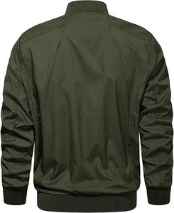 เสื้อแจ็คเก็ตกันหนาวกันน้ำ กันลม เสื้อแจ็คเก็ตบอมเบอร์ผู้ชาย เสื้อคลุมฤดูใบไม้ร่วงฤดูหนาว เสื้อแจ็คเก็ตบอมเบอร์ขายส่ง - Product Image 2