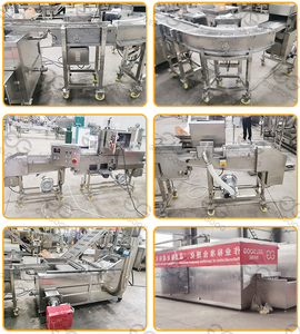 Línea de Producción Automática de Hamburguesas y Empanadas de Carne, Máquina para Hacer Nuggets de Pollo y Hamburguesas, Equipo de 100KW - Product Image 4
