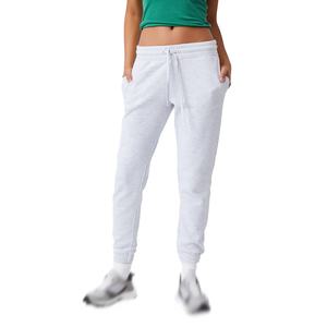 Pantalon de survêtement 100% coton au design personnalisé pour femmes et hommes Jogging empilé au toucher doux avec logo pour la saison d'hiver - Product Image 2